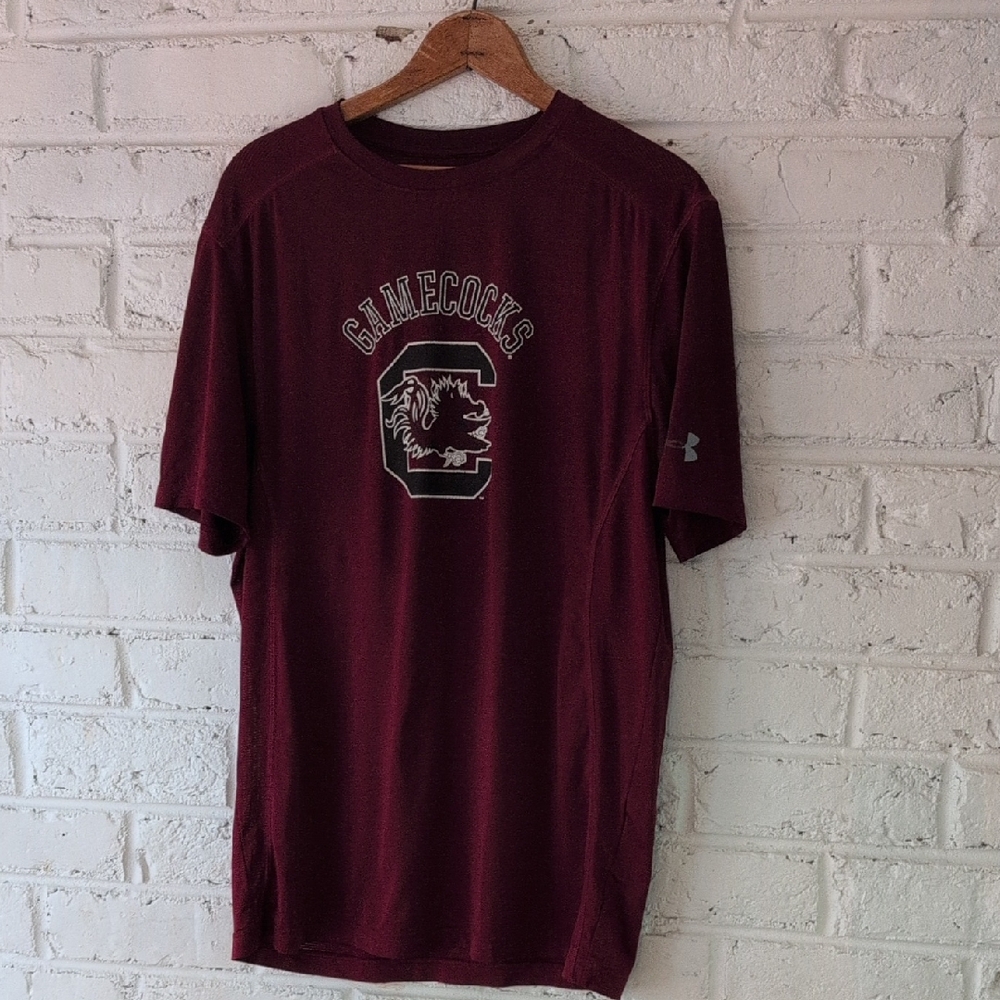 Under Armour Men's Burgundy Gamecocks Tee